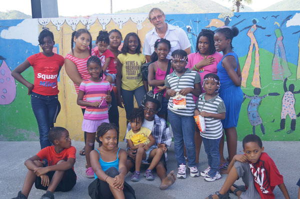 Christian Fardel with Imbali Kids. christianfardelwithimbalikids16072012