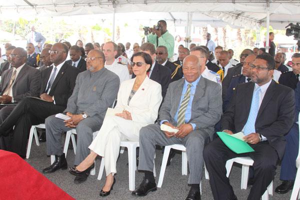 Dignitaries at the International Justice Day ceremony. dignitariesatinternationaljusticedayceremony17072012
