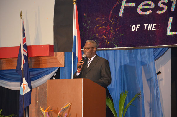 President of the Caribbean Union of Seventh-day Adventist Dr. Kern Tobias addressing delegates and attendees at the 2012 Festival of the Laity. The conference events are held at Sonesta Maho Resort from July 4-8. Sessions begin daily at 10 am. kerntobiasatfestivalofthelaity05072012