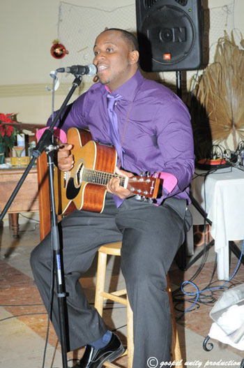 Marc G. Menard, gospel R&B singer. marcmenard25072012