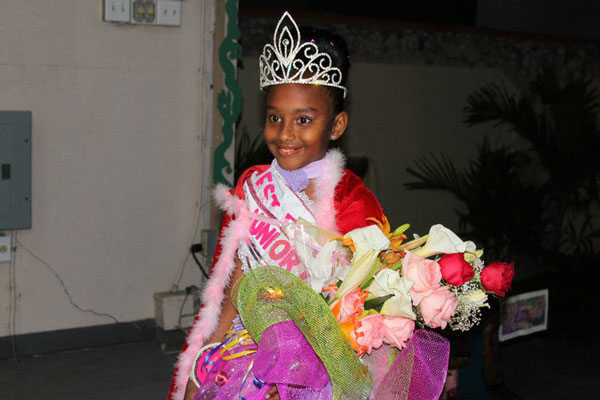 Reigning Junior Carnival Queen Zaysha Sinclair. zayshasinclair23012012
