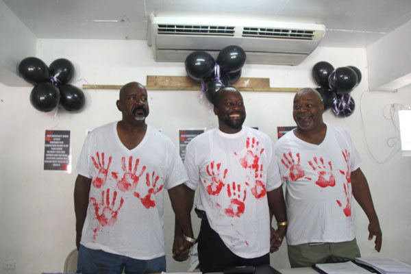 CUTD Committee Members: Etienne Meyers, Elton Jones and Edwin Gumbs. cutdcommittee06102014