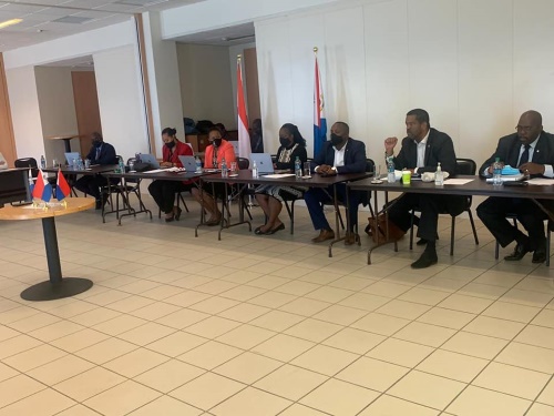 Council of Ministers in meeting with UNIONS. meeting01102020
