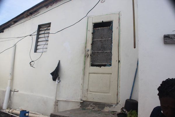 The house in which Anthony Whyte was shot by unknown gunmen. anthonywhytehouse20092011