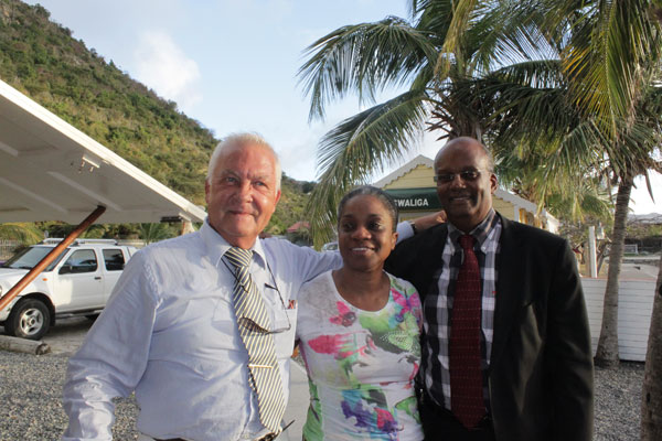 Cor Merx, Evelyn Hodge and Denis Richardson. drichardsonandehodge04022011
