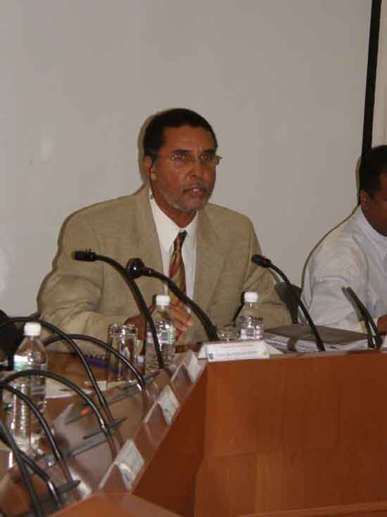President Frantz Gumbs shortly after he was elected on August 7. frantz2