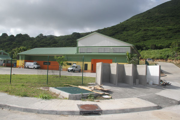 The newly opened school kitchen in Grand Case, located next to the Abattoir. grandcaseschoolkitchen1602011