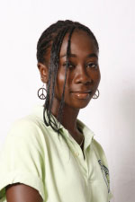 Lateefah Thomas from St. Dominic High winner of the Senior Category. lateefahthomas02022011
