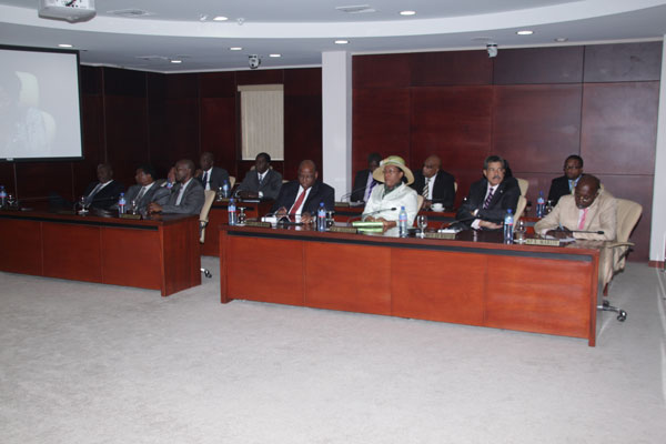 Members of Parliament during Monday’s special meeting. membersofparliament12092011