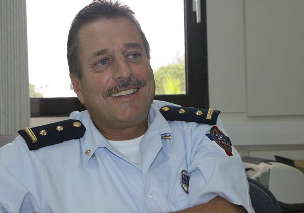 Chief of Police, Peter de Witte. (File Photo) peterdewitte27062010
