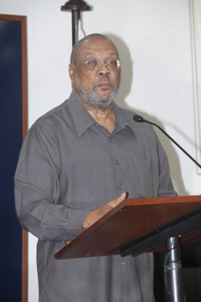Minister of Justice, Roland Duncan. (File Photo) rduncan24082011