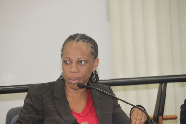 Minister of Education Rhoda Arrindell. rhodaarrindell09022011