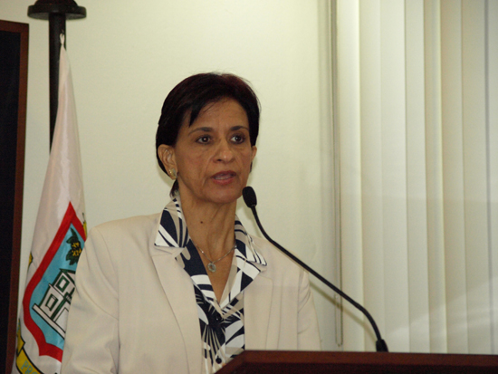 LEADER OF GOVERNMENT AND COMMISSIONER OF LABOR SARAH WESCOT WILLIAMS. sarah1