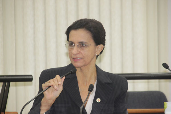 Prime Minister Sarah Wescot Williams. sarahwescottwilliams09022011