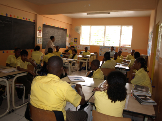 Grade 6 students of Starlight education. starlight