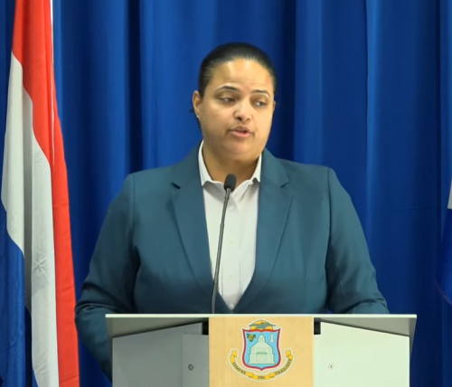 Minister of ECYS Melissa Gumbs. melissa29102025