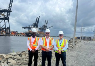 Lambriex discuss shipping Agro/produce  to St. Maarten with DP World Port in DR.