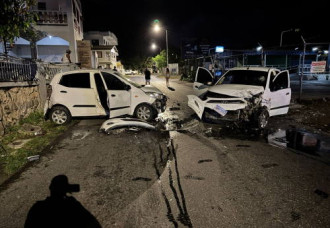 Early Morning Head-On Collision on Sucker Garden road.