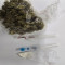 Early morning arrest on Welfare road for drug possession.