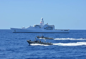 HNLMS Friesland Intercepts over 300 kilos of cocaine.