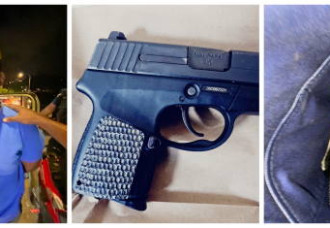 KPSM Special Team Arrests Suspect with Illegal Firearm and Narcotics on Christmas Eve.