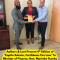 Aalbers and Lont present fourth edition of “Capita Selecta, Caribbean Tax Law” to Honorable Minister of Finance Marinka Gumbs.