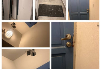 Intruders burglarize home of late Robert Luckcock, steal electronics and valuables.