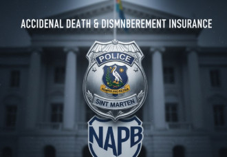  NAPB Sint Maarten Calls for Full Accidental Death & Dismemberment Insurance Coverage for Police Officers.