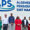 Minister of Finance visits APS New Office in Diamond Estate, Cole Bay.
