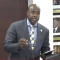 MP Franklin Meyers calls for integrity, transparency in heated parliamentary session.