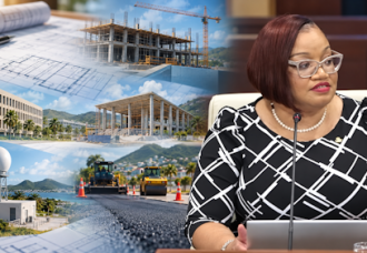 Cg 27.3 million tax office and Cg 10 Million Parliament Building lead Gumbs’ investment pitch.