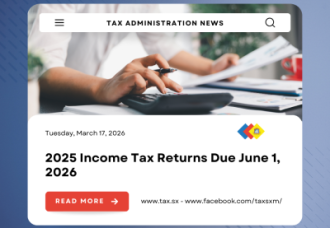 2025 Income Tax Returns Due June 1, 2026.