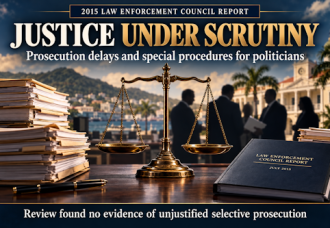 Watchdog report flagged special legal protection for politicians, unexplained delays in high-profile cases.
