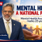 Mercelina says Mental Health must remain a national priority as foundation marks 25 years.