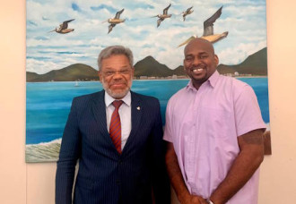 MP Ottley Discussed & Presents Interim GEBE Measures to Prime Minister.