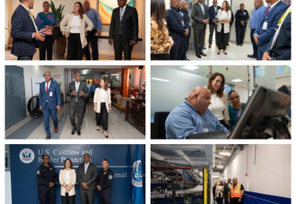 Minister Tackling explores Aruba’s border management systems to support ongoing reforms in Sint Maarten.