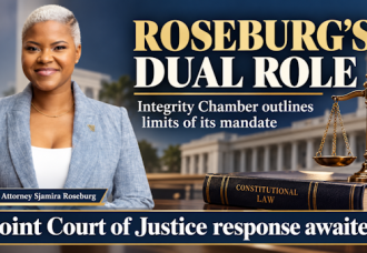Integrity Chamber says constitutional questions over Roseburg’s dual role fall outside its mandate; Joint Court Response Awaited.