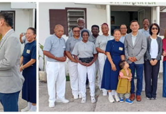 Taiwan Ambassador visits Tzu Chi Center in St Maarten.