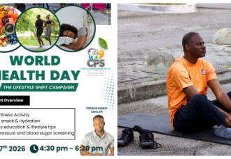 Minister Brug encourages community participation on World Health Day.