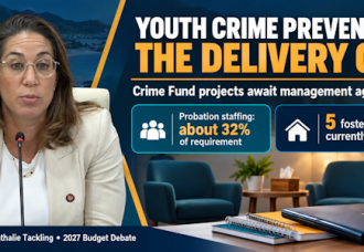 Youth Crime Prevention faces delivery gap: Crime fund projects await agreement, probation severely understaffed.