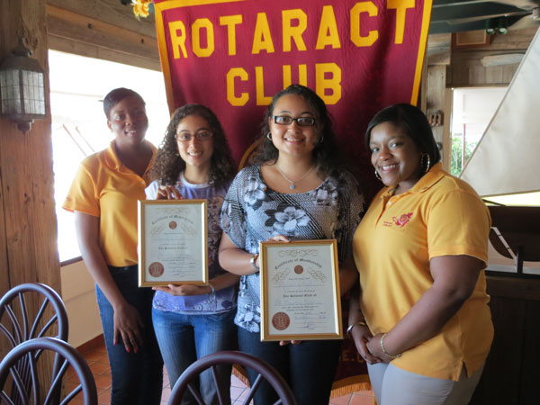 rotaractsunriseinducts2newmembers25112012