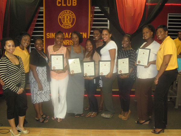 rotaractsxmsunriseinducts6newmembers24092012