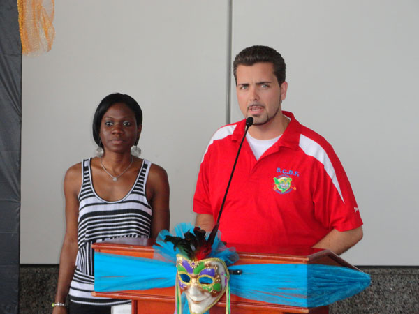 sjohnsonspeaksatpjiacarnivalkickoffparty18042012