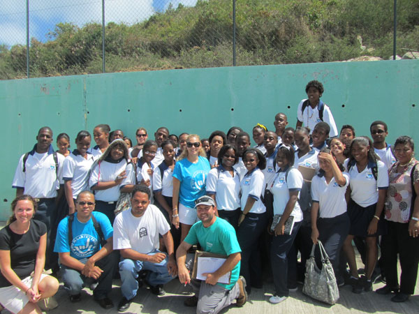 sxmacademystudentsatdecheterie07032012