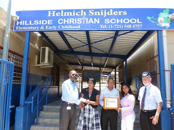 ashastevenshillsidechristianschoolpresentsplaquetoharbour24042013