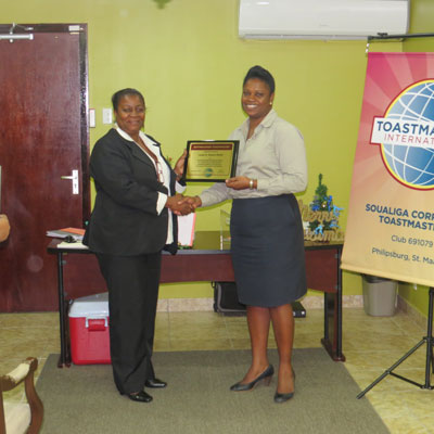 leonamarlinreceivesdtmaward07012014