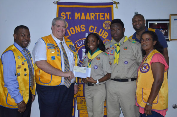 sxmlionsclubdonatestoscoutingantianodistrictsxm17062014