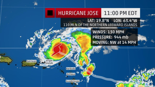 hurricanejose11pm09092017