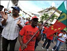 guadeloupestrike1